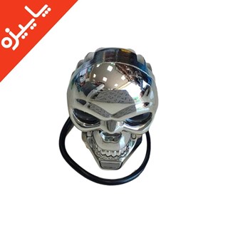 جشنواره پاییزه/ چراغ پروژکتور جمجمه کروم نور سفید زرد 