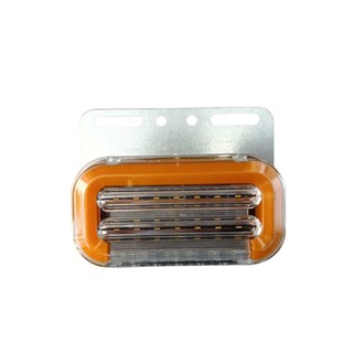 چراغ بغل آویز بزرگ طرح U زرد ثابت و فلشر 