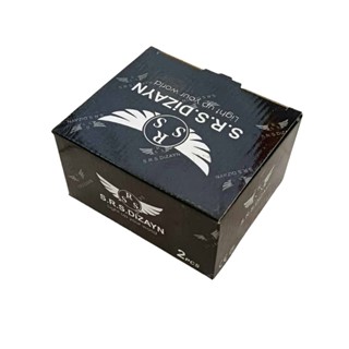 چراغ پلاک تریلی و کامیون سایز کوچک طلق آبی SRS ( پک ۲ عددی )