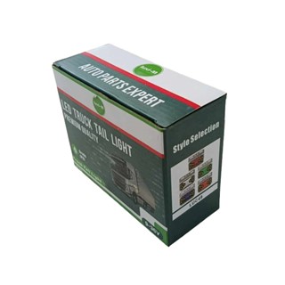 چراغ بغل آویز طرح X قرمز نور ثابت و فلشر luxi M luc49