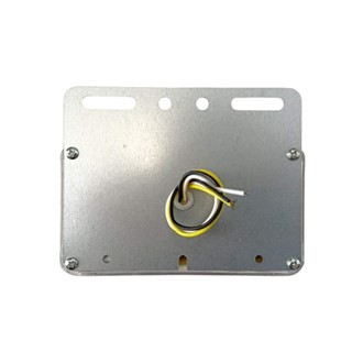 چراغ بغل آویز مستطیل طلق قرمز luxi M luc58 