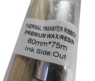 ریبون پستی 75متری وکس رزین  wax resin