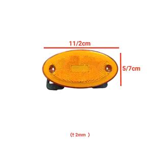 چراغ بغل تریلی و کامیون ۱۲ و ۲۴ ولت بیضی LED و NEON  بسته ۲ عددی