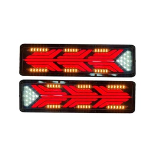 چراغ خطر NEON و LED کامیون و تریلی جدید طرح جهت پک دو عددی 
