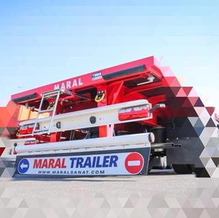 شلگیر لاستیکی چاپ رنگی مارال تریلر MARAL TRAILER 