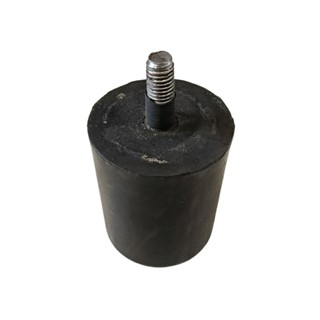 ضربه گیر لاستیکی تک پیچ کله قندی 