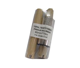 سفارش عمده ریبون پستی وکس رزین ۷۵ متری wax resin پک ۱۰ عددی