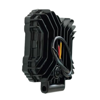 چراغ پروژکتور مربعی ۶ خانه cob با چشمک زن زرد کنار ۱۲ و ۲۴ ولت  king light 8010