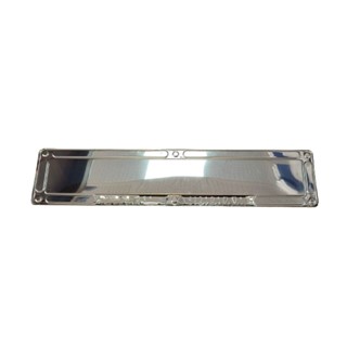 تابلو پلاک اجباری استیل طرح اسکانیا scania ( پک ۲ عددی )