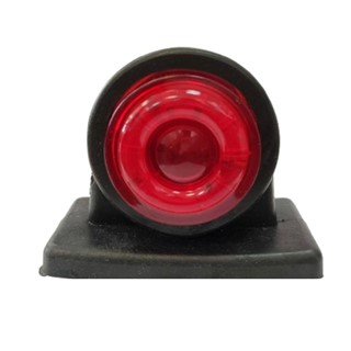 چراغ بغل پایه لاستیکی دو طرفه نور سفید و قرمز AYLA ( پک ۲ عددی )