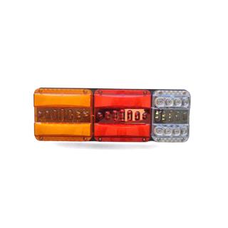 چراغ خطر LED و NEON سه تیکه ۱۲ و ۲۴ ولت کامیون و تریلی ۲عددی 