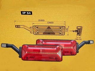 چراغ خطر ECO LED اصلی NGco ( سمت چپ و راست ) 
