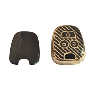 قاب کاور ریموت سوئیچ طلایی سه کلیده سمندی 
