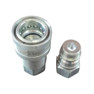 کوپلینگ هیدرولیک نر و ماده سایز ۱/۲ با ۳۲۰ بار hydro tac ( پک ۲ عددی )