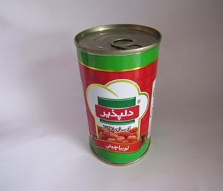 کنسرو لوبیا چیتی دلپذیر delpazir