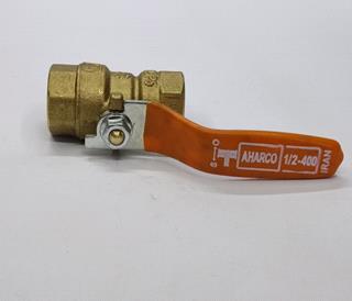شیر گازی ۱/۲ برنجی آهارکو aharco