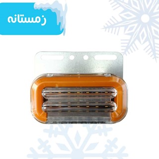 جشنواره زمستانه/ چراغ بغل طرح یو زرد 