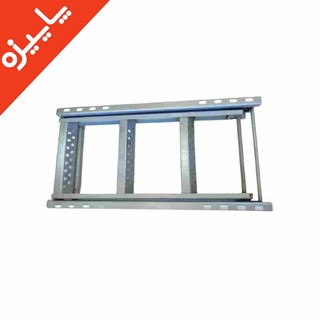 جشنواره پاییزه/ نردبان سه پله کشویی تاشو رنگ گالوانیزه با تخفیف ویژه 