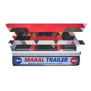 شلگیر لاستیکی چاپ رنگی مارال تریلر MARAL TRAILER 