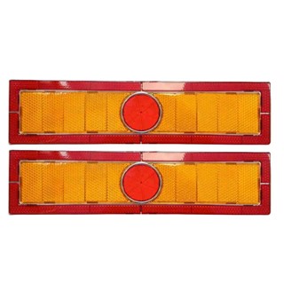 شبرنگ اجباری طلق طرح زنبوری قاب کروم ( پک ۲ عددی )